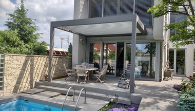 Bioklimatická pergola K-system Bratislava Bioklimatická pergola K-system Bratislava
