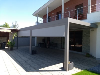 Bioklimatické pergoly - realizácia K-system Bioklimatické pergoly - realizácia K-system