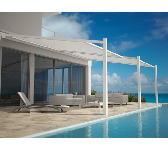 Pergola s látkovou střechou Lapure Pergola s látkovou střechou Lapure