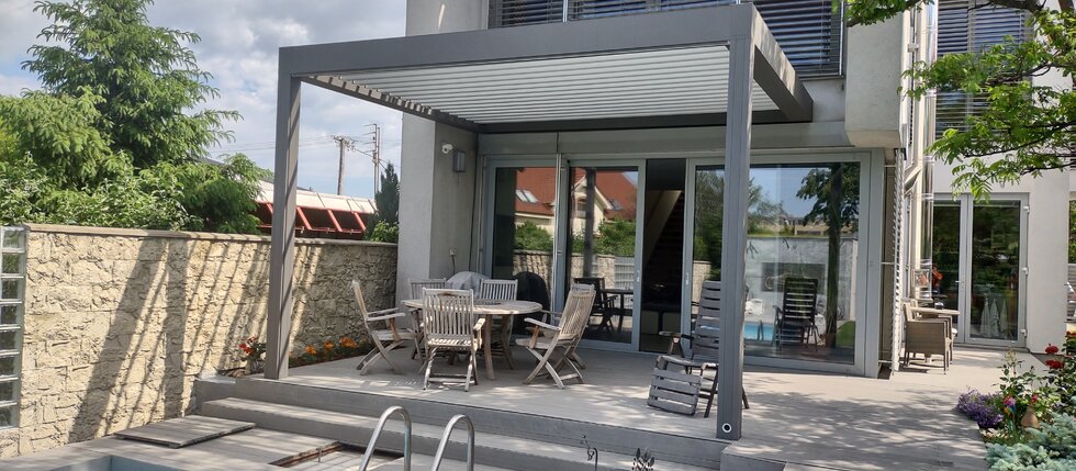 Bioklimatická pergola K-system Bratislava