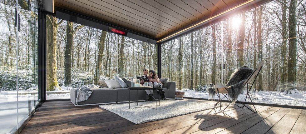 Využitie pergoly v zime